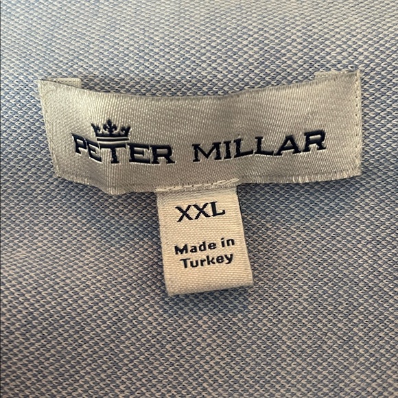 Peter Millar Sky Blue Knit Shirt - Picture 3 of 3